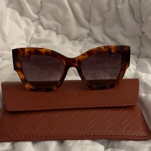 Missoni Brown Tortoise Sunglasses